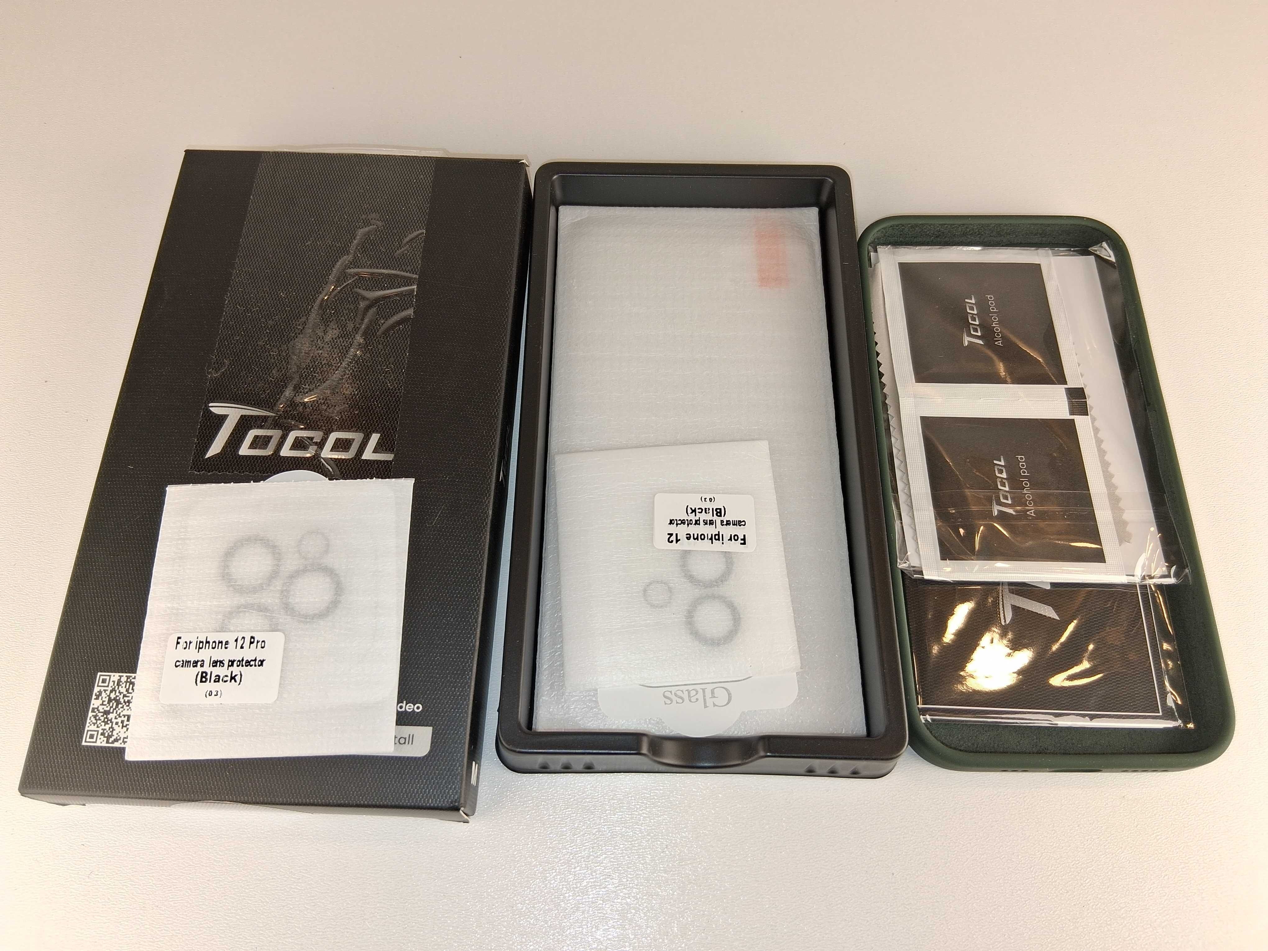Y003 Etui Tocol Silikonowe Alpine Green Do iPhone 12/12 Pro