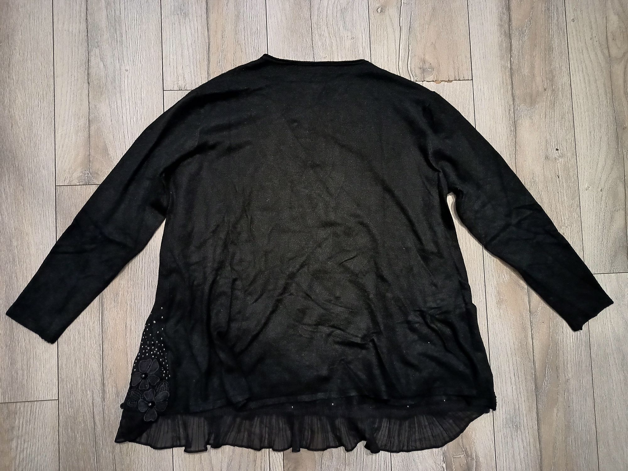 Sweter damski czarny