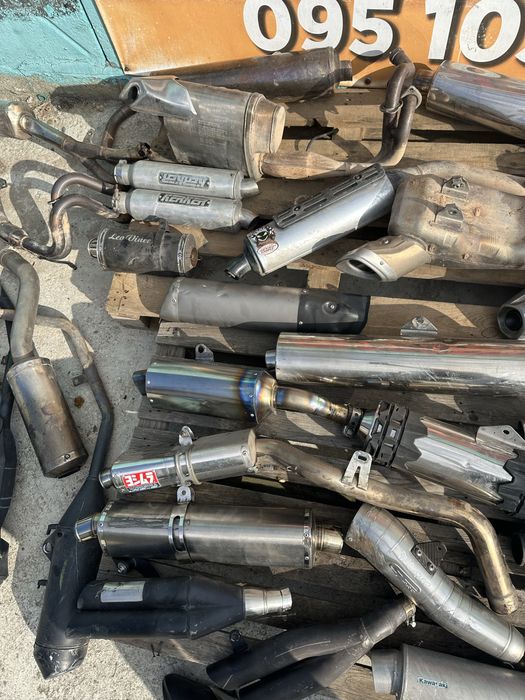 Выхлопная система труба банка Honda Yamaha Suzuki Kawasaki