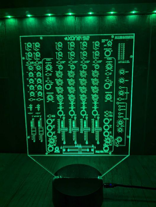 Mikser Allen Heath Xone 92 lampka na pilota prezent Twoje logo i ksywa
