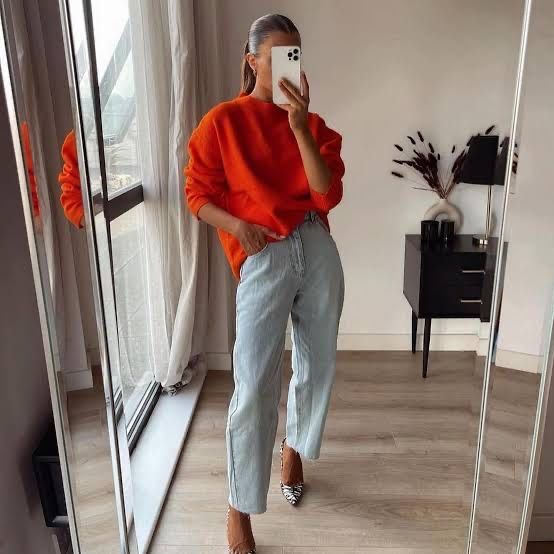 Светр оранж Zara розмір S