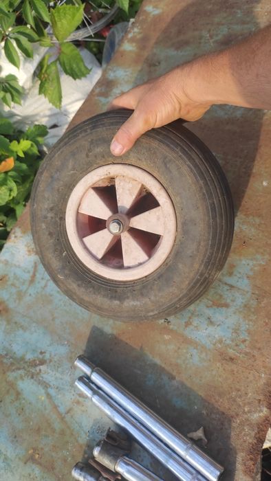 Мощные колеса на тележку