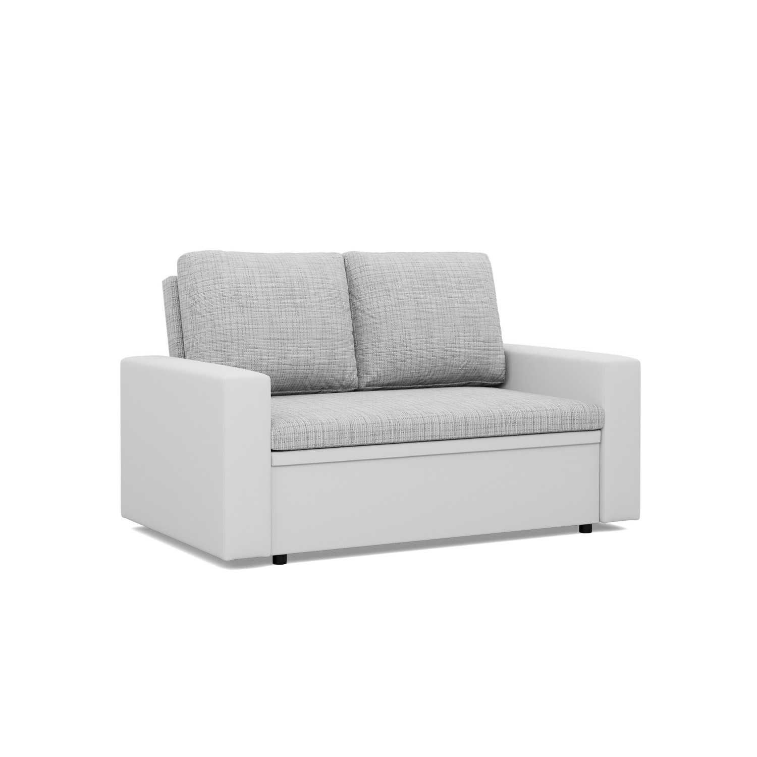Sofa 2-osobowa z Funkcją Spania Rozkładana Pojemnik Funkcjonalna Luna