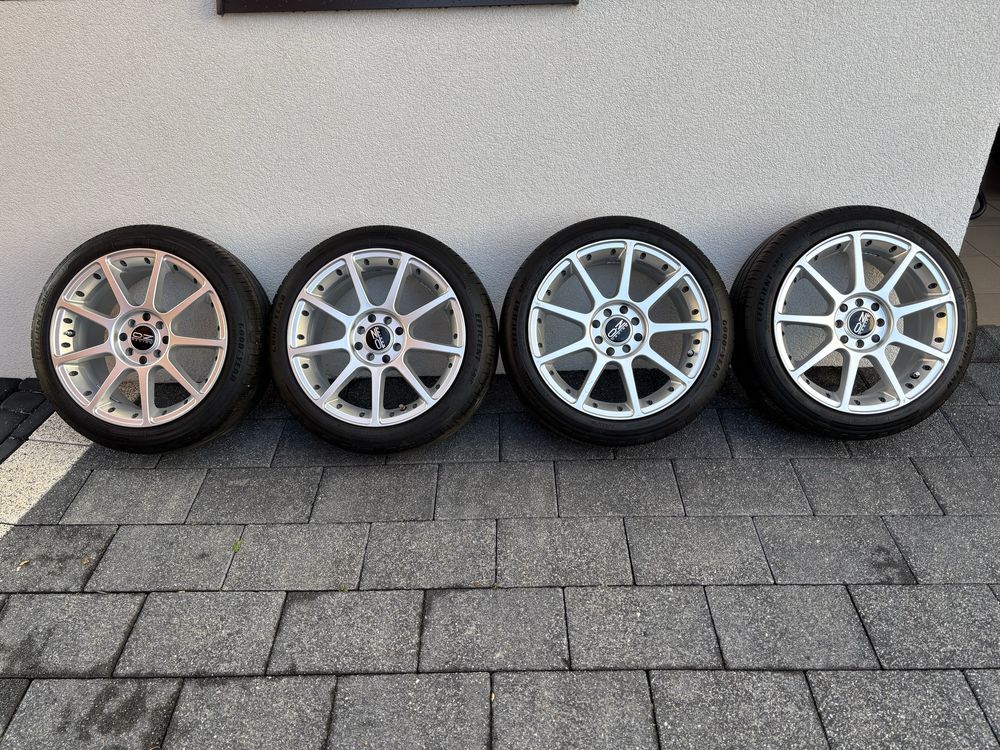 Felgi 4x100 16x7J ET45  opony GoodYear