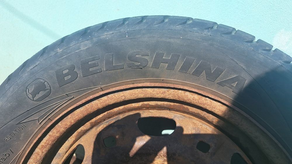 Продам резину на дисках R14  5/100