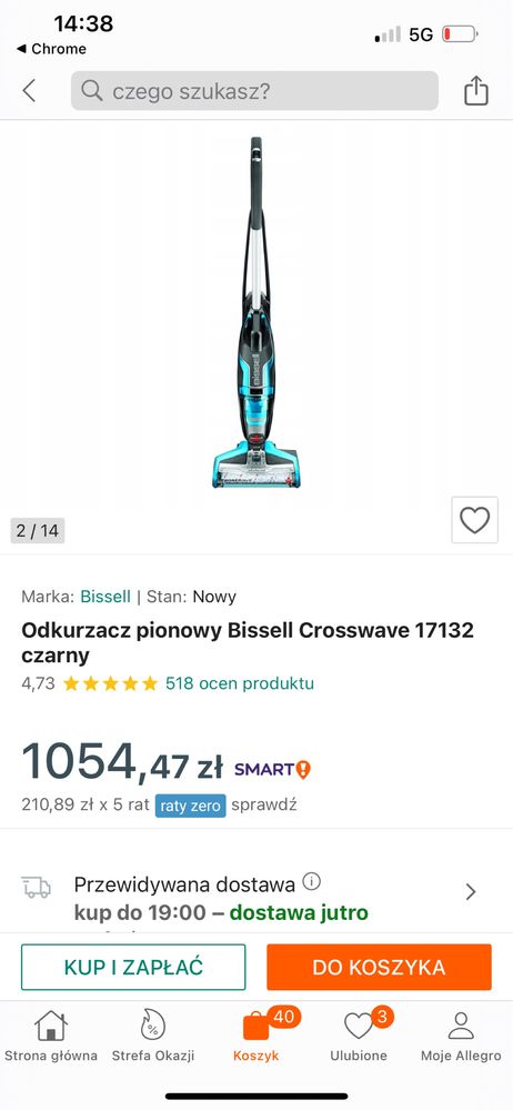Odlurzacz  i mop