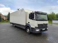 Mercedes-Benz Atego 1223  Mercedes Atego 1223 Kontener z windą - 18 europalet