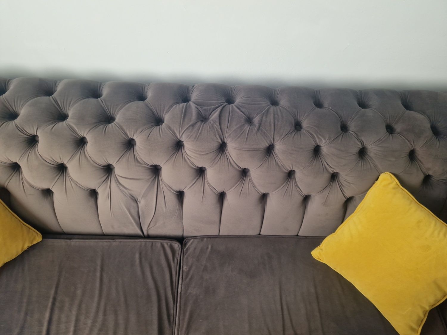 SOFA Kanapa chesterfild pikowana