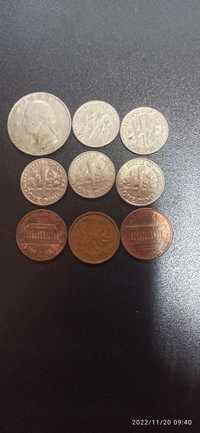 Монеты США . Канада.