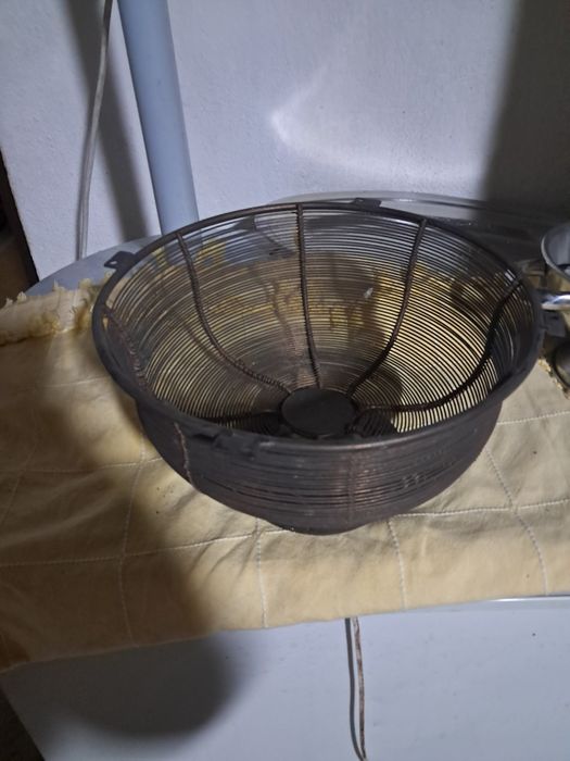 Cesta para ovos em latao vintage