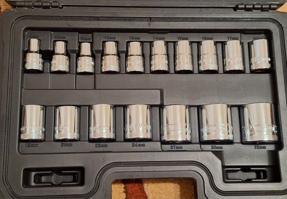 Zestaw kluczy nasadowych DeWald