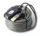 Unitek Y-272 Aktywny przedłużacz USB A-A, 2.0, wtyk/gniazdo, 10m