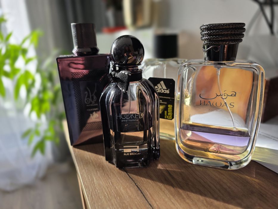 Zestaw perfum męskich kayaan classic hawas rue broca adidas