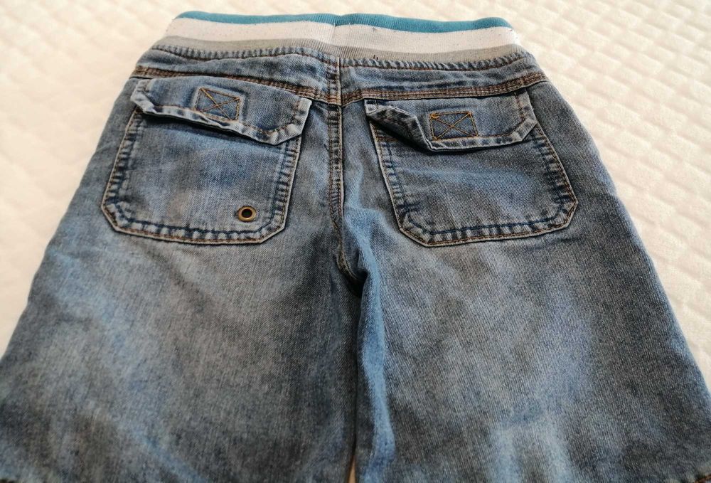 Spodnie dżinsowe, niebieskie, 104, p nuts (Odzież)