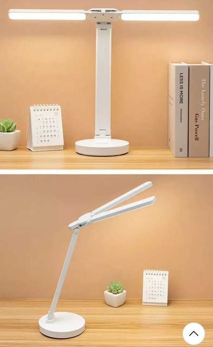 Настільна LED-лампа з батареєю 3000 mAh та micro-USB зарядкою