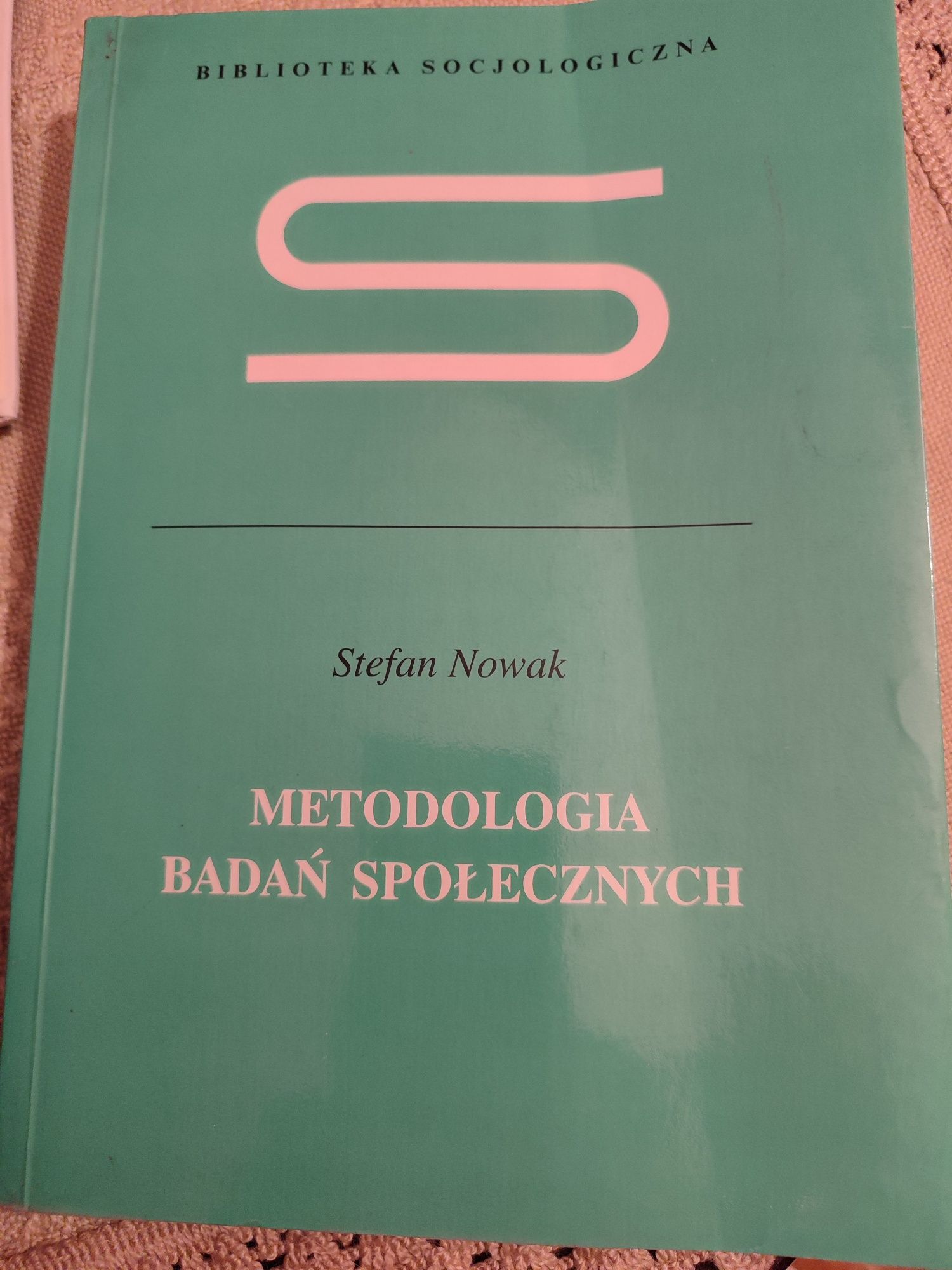 Książka " Metodologia badań społecznych"Stefan Nowak
