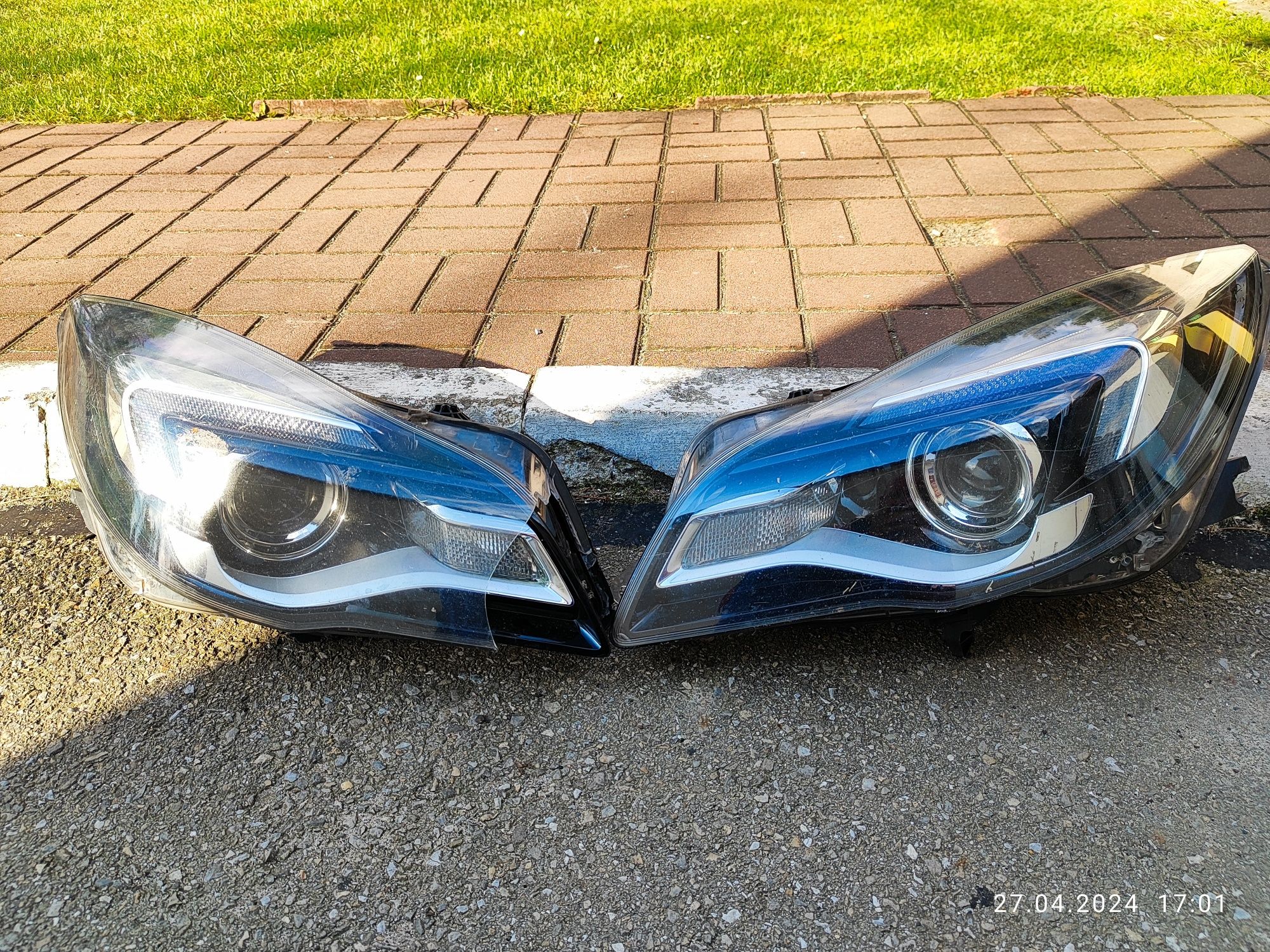 Lampy przednie Opel Insignia lift cena za komplet 2 sztuki