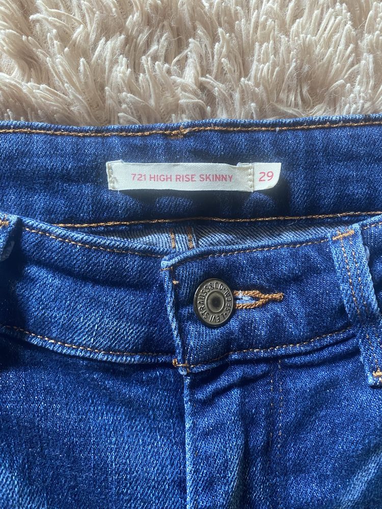 Джинси жіночі Levi’s з високою посадкою скіні