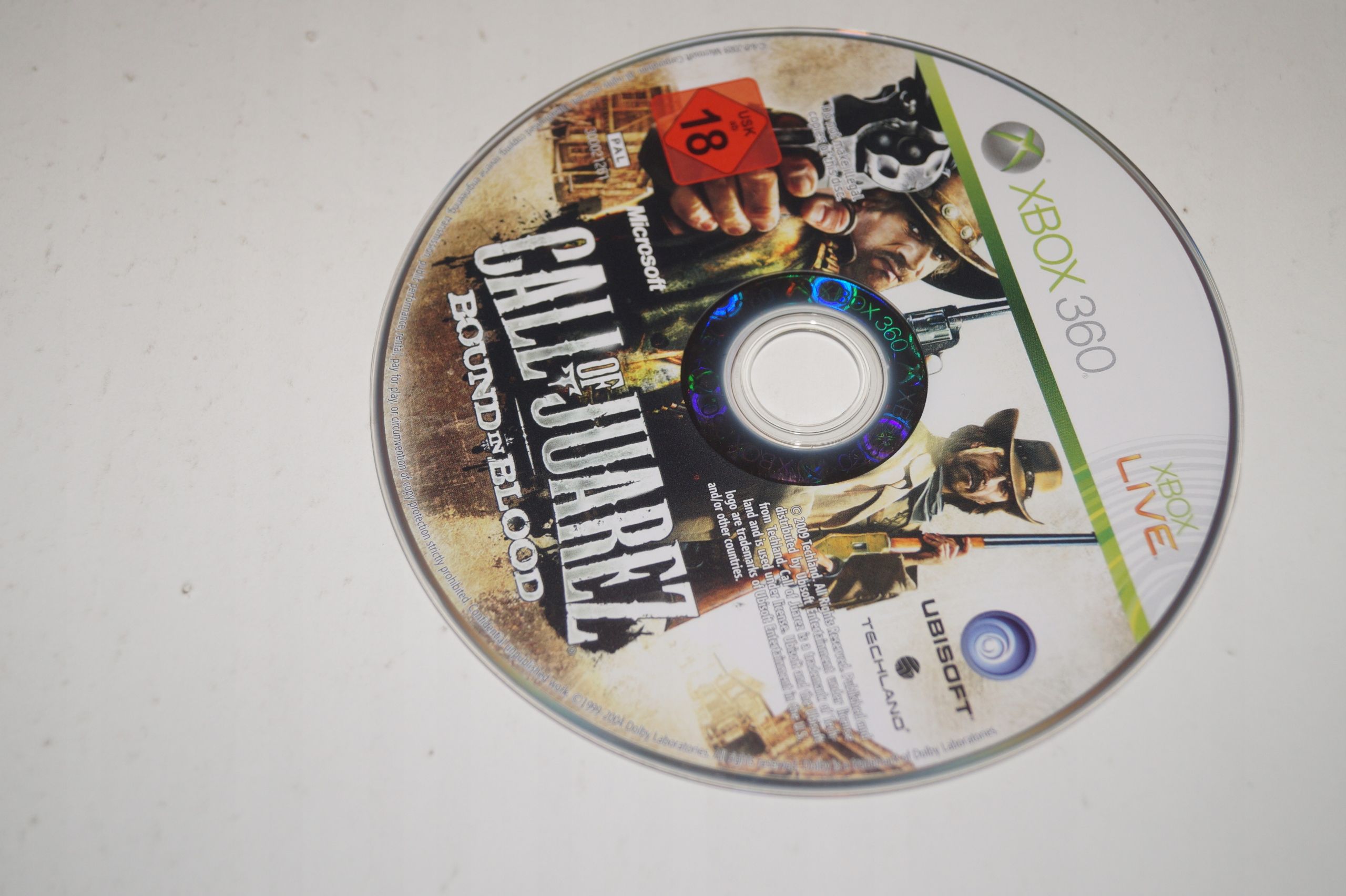 Call Of Juarez Bound In Blood Microsoft Xbox 360