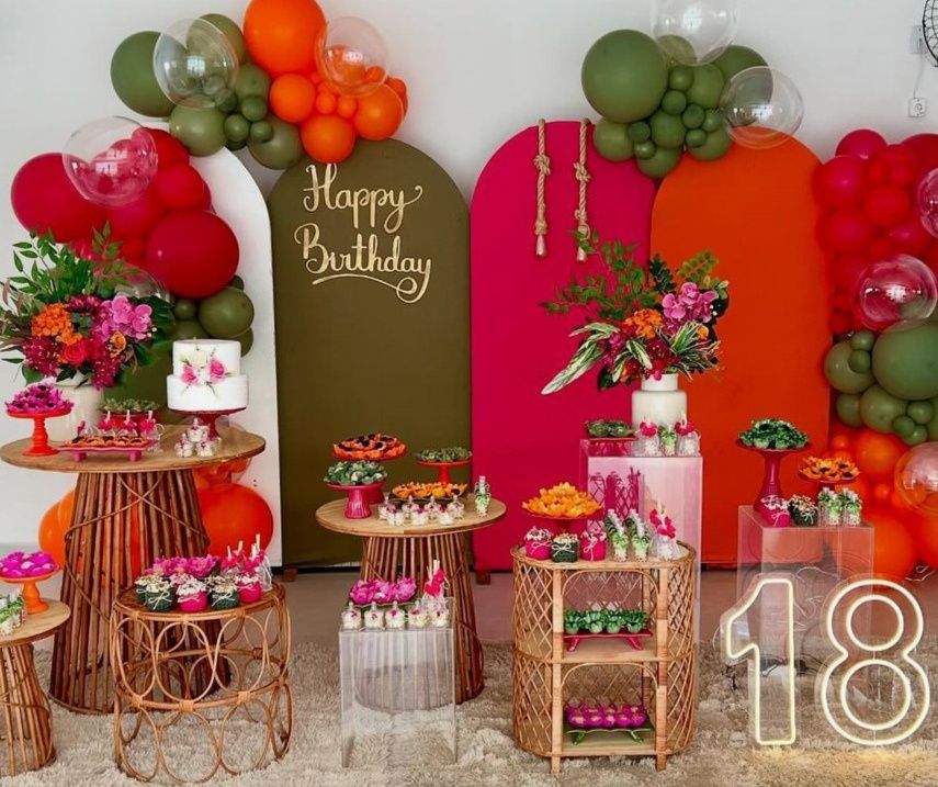 Decoração e organização de festas