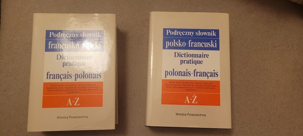 Podręczny słownik fracusko-polski polsko-francuski