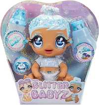 Большая кукла Glitter Babyz Light Blue (Snowflake) Baby Doll