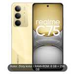 Smartfon Realme C75 8/256 złoty