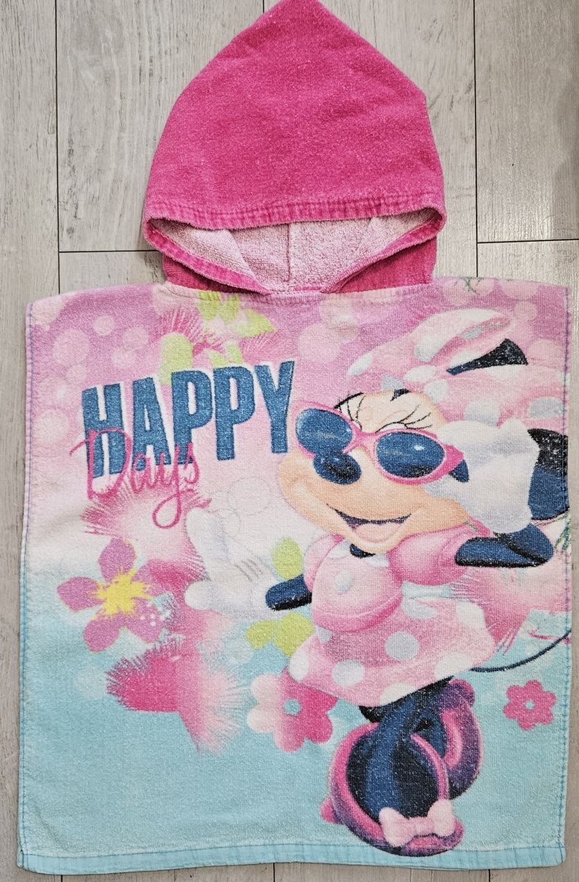 Poncho Ręcznik z kapturem Minnie Mouse