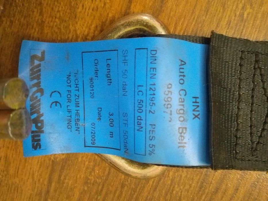 Pas Mocujący Samochodowy 3 m x 50 mm