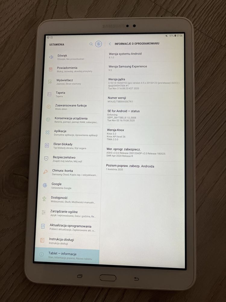 Samsung Galaxy Tab a6 T580 - doskonały stan, pełna sprawność!