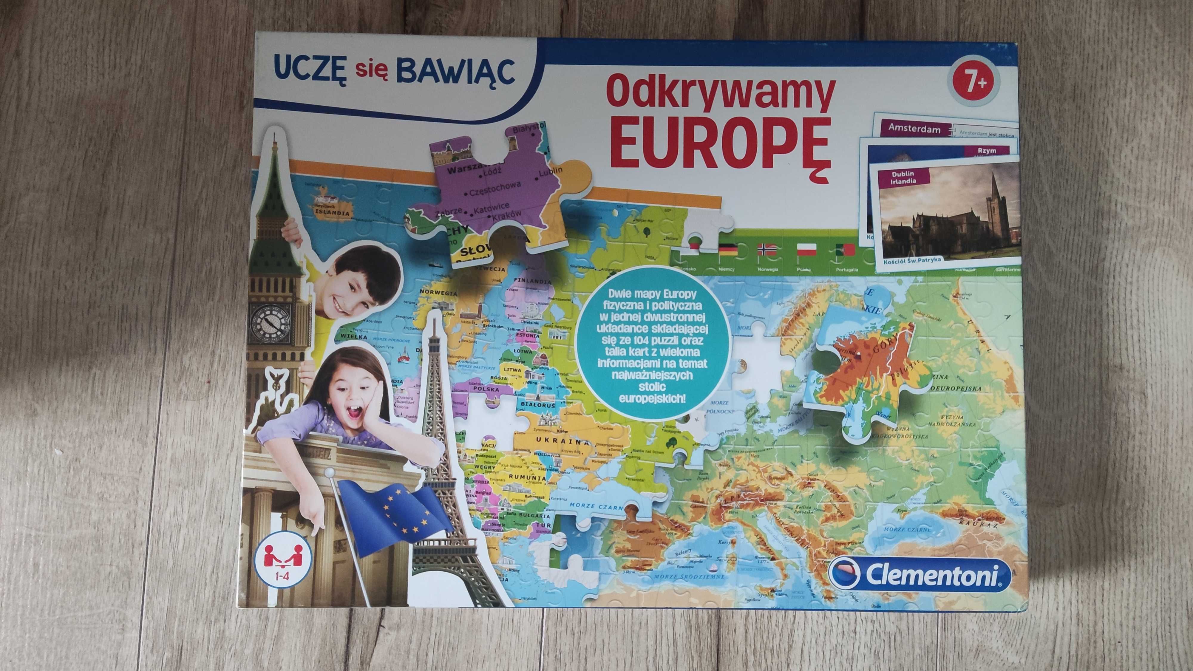 Puzle Jak Nowe Odkrywany Europę