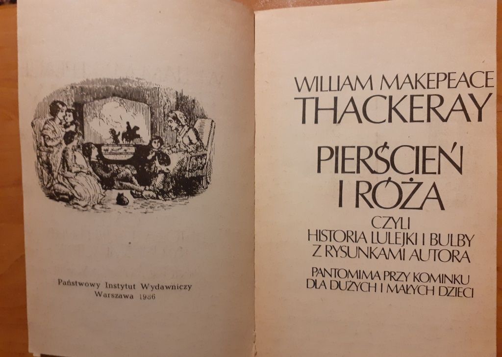 Pierścień i Róża. William Makepeace Thackeray.