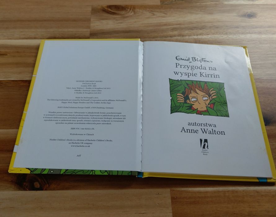 Niesamowita piątka Przygoda na wyspie Kirrin Anne Walton