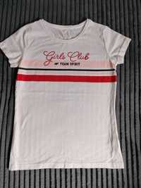 T-shirt koszulka 4F biala dla dziewczynki rozmiar 164