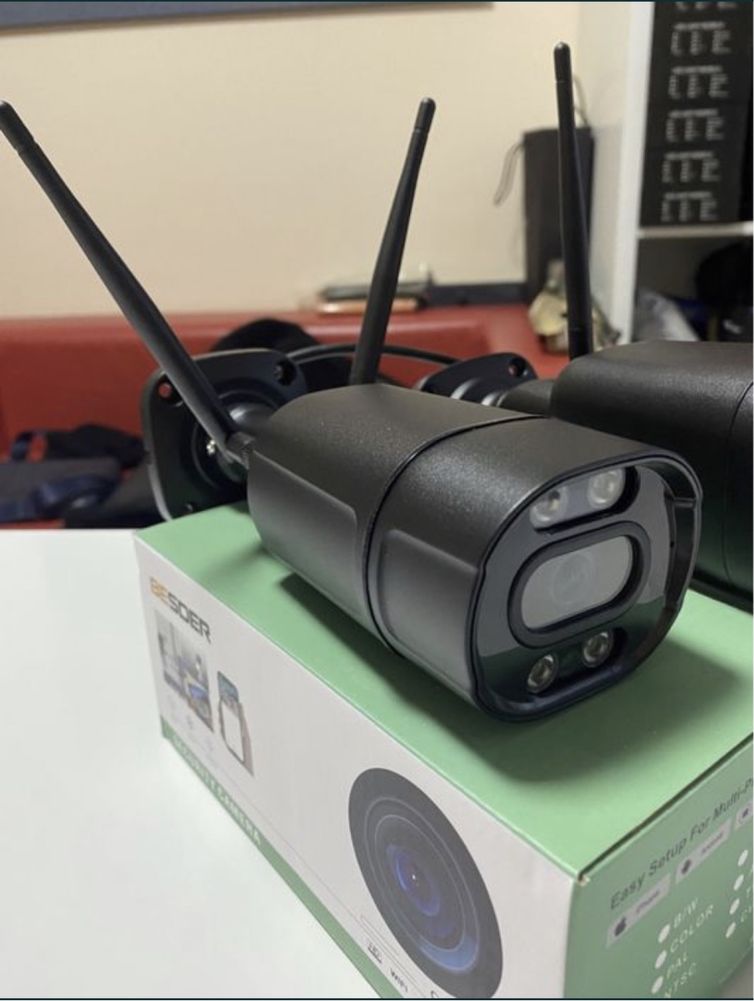 Wifi ip Камера видеонаблюдения с датчиком движения 2МП 5МП