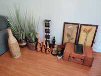 Vários artigos de decoração