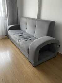 Sofa cama cinzento