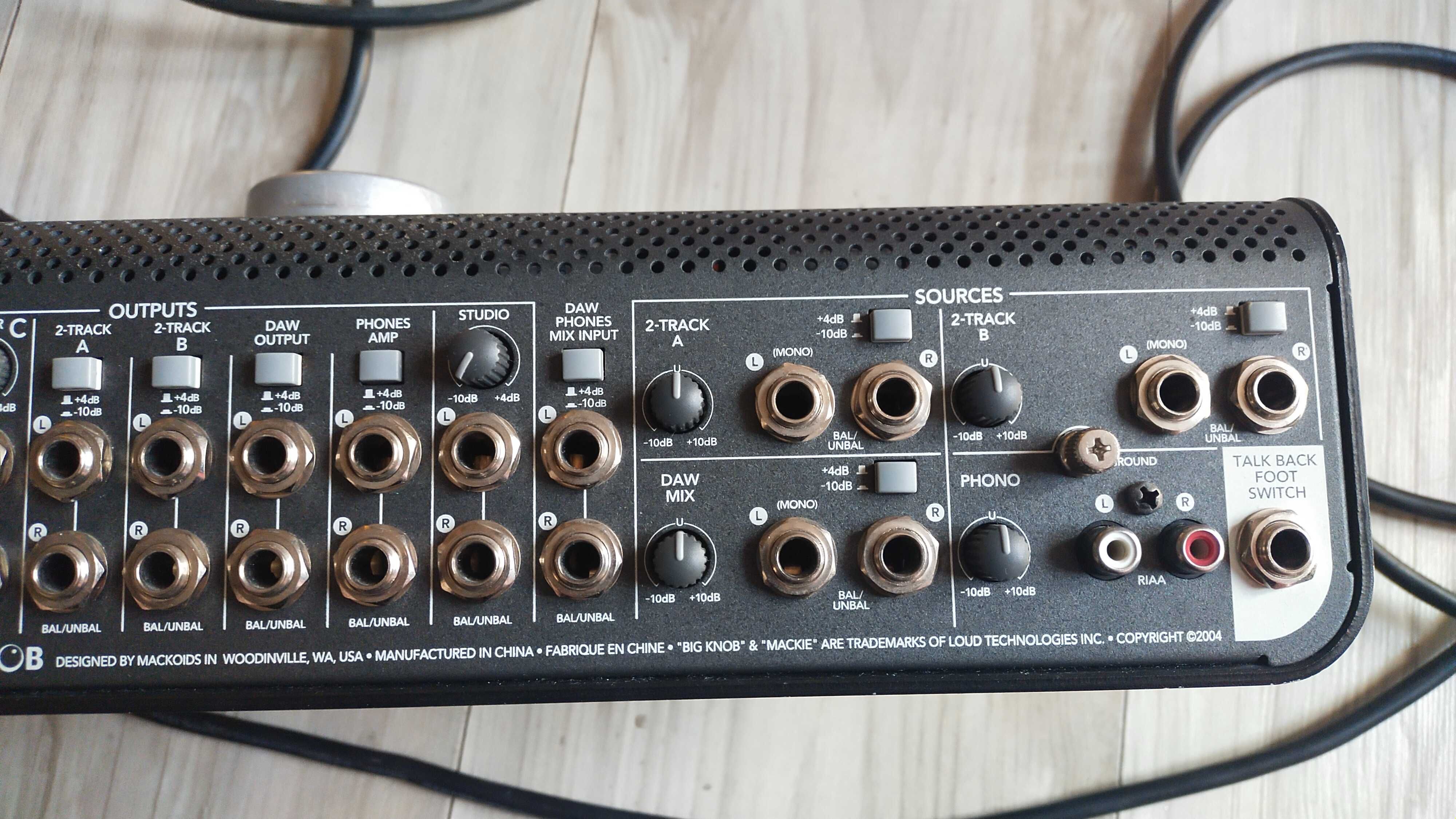 Mackie Big Knob, Studio Command System / używany