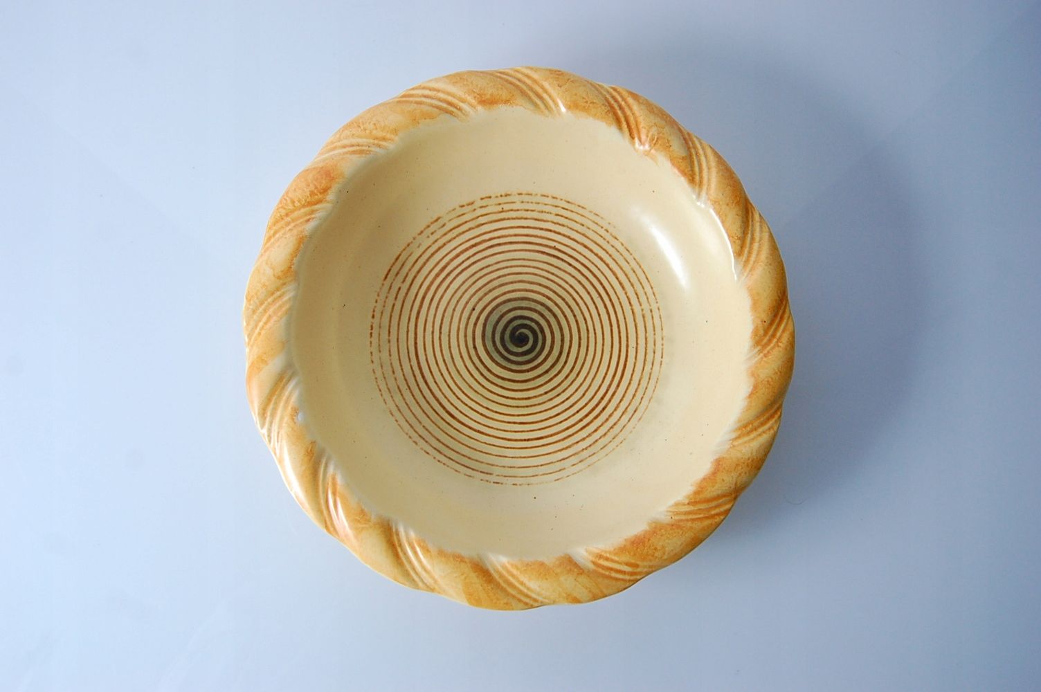art deco piekna ceramiczna patera lata 40-te