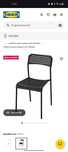 Conjunto 4 cadeiras ADDE IKEA e Mesa
