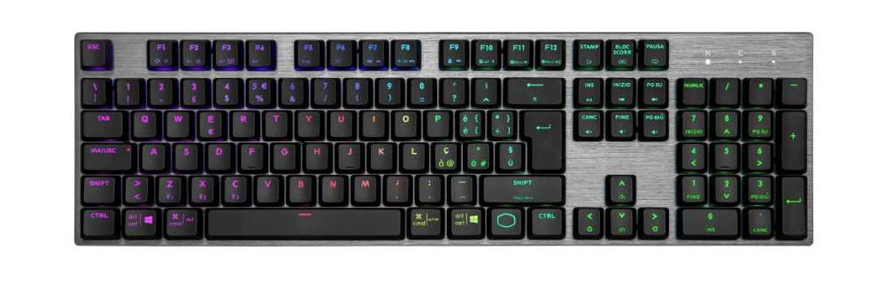Klawiatura Cooler Master SK653 mechaniczna bezprzewodowa układ IT
