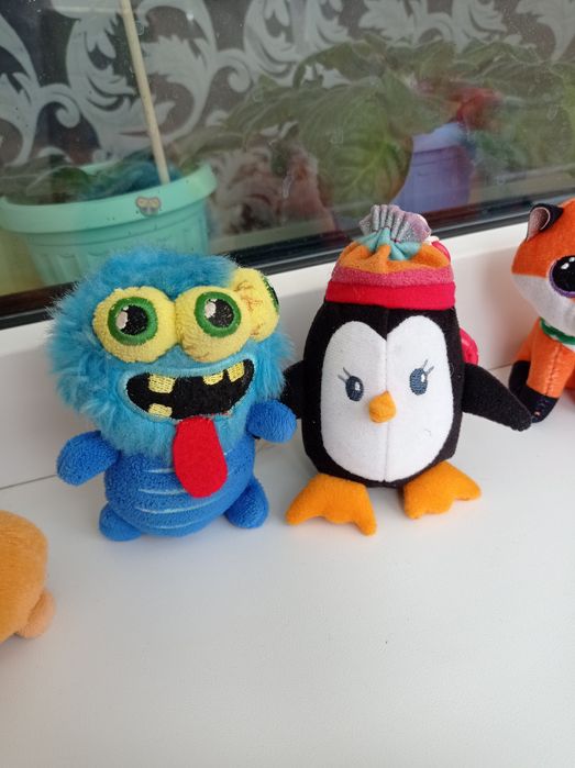 Пакет мягких игрушек, игрушки Макдональдс