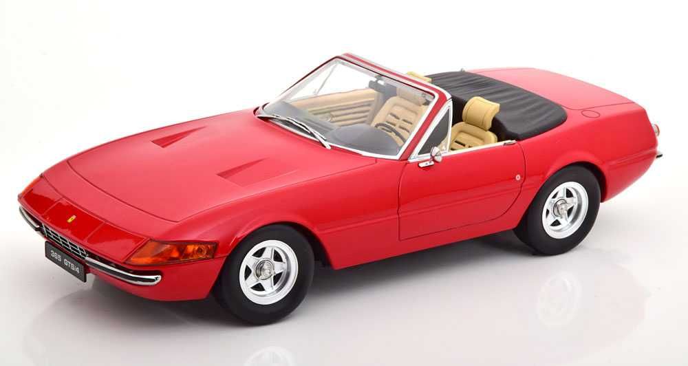 1:18 KK-Scale Ferrari 365 GTB/4 Daytona Convertible Series 2 1971 red