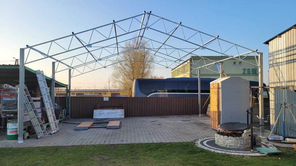 WIATA ROLNA Konstrukcja 8 x 13 Garaż Magazyn Hala rolna warsztat