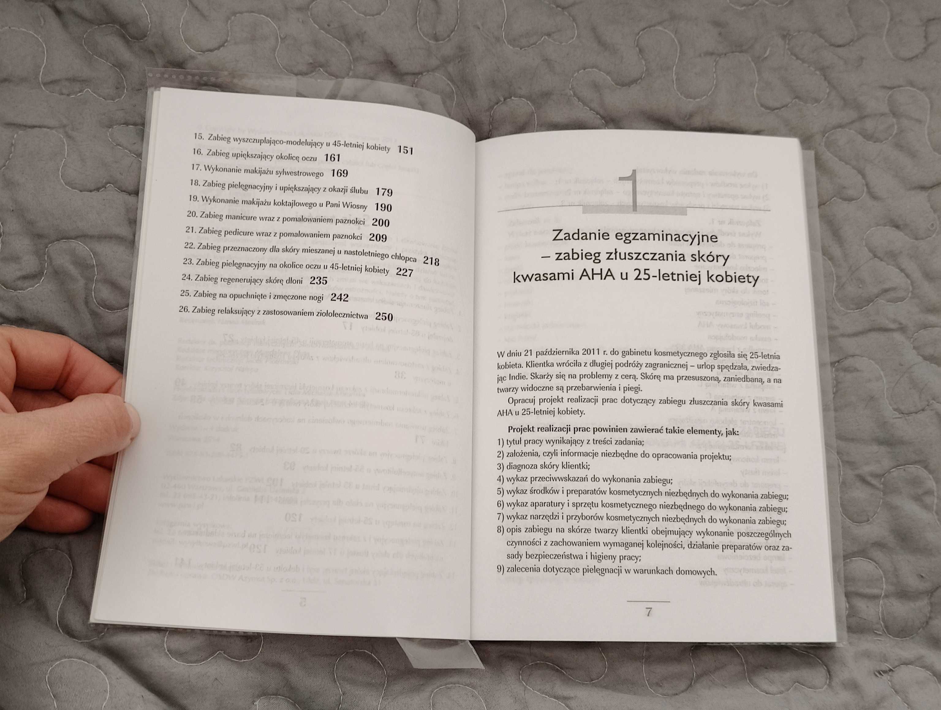 Technik usług kosmetycznych przygotowanie do egzaminu