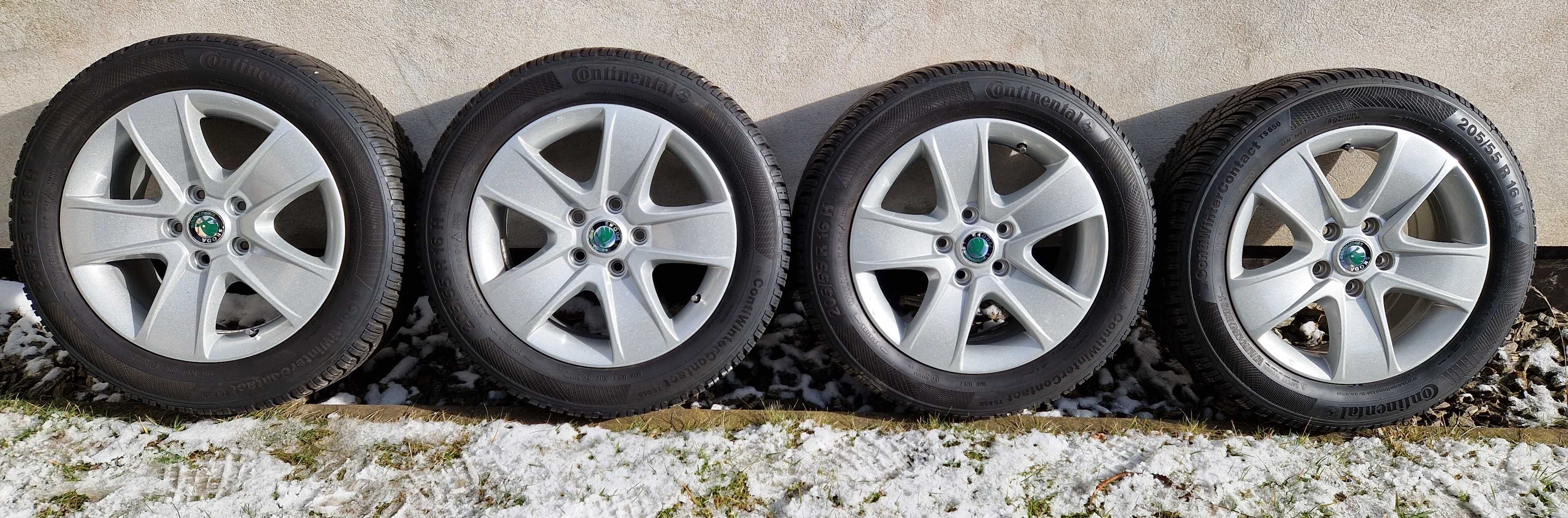 Oryginalne felgi aluminiowe felga 6,5J x 16 H2 Skoda Crateris VW