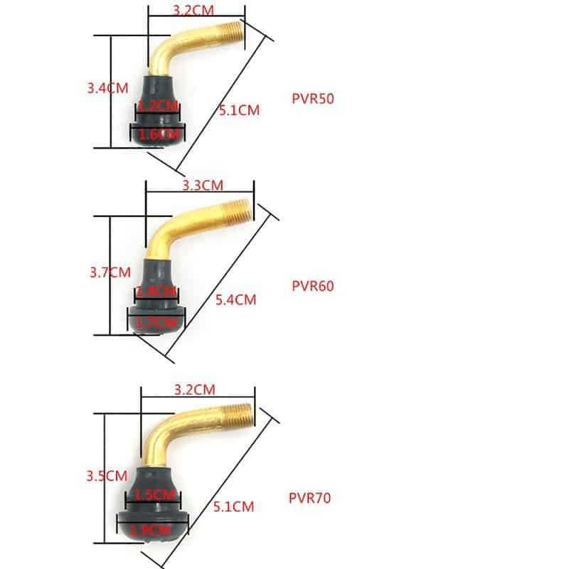 Valvula Tubeless Curva Pneus Tubeless Trotinete Eletrica,  CityCoco