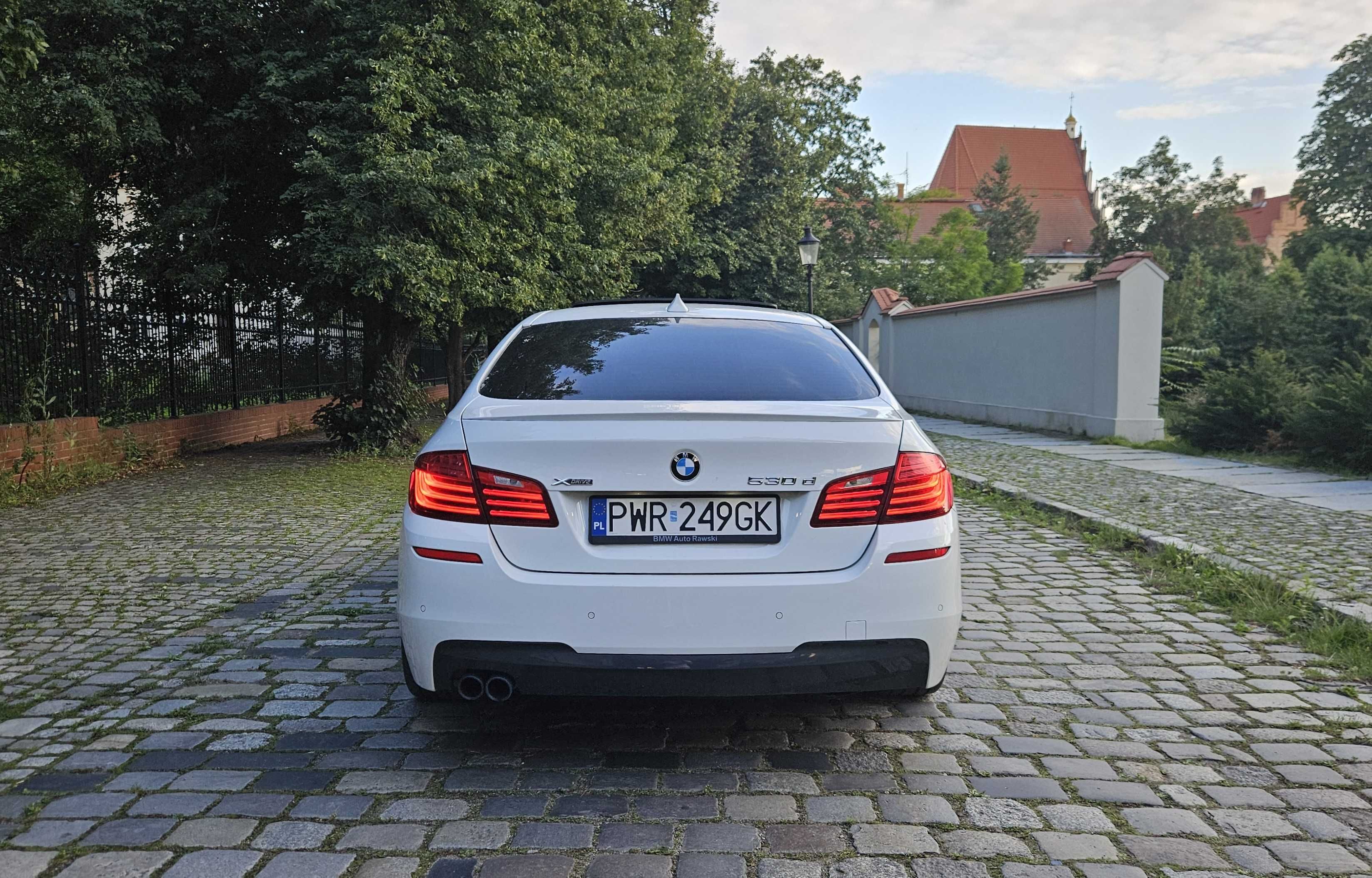 BMW F10 530d xDrive MPakiet, AdaptiveLED, Łopatki, Head up, Full opcja