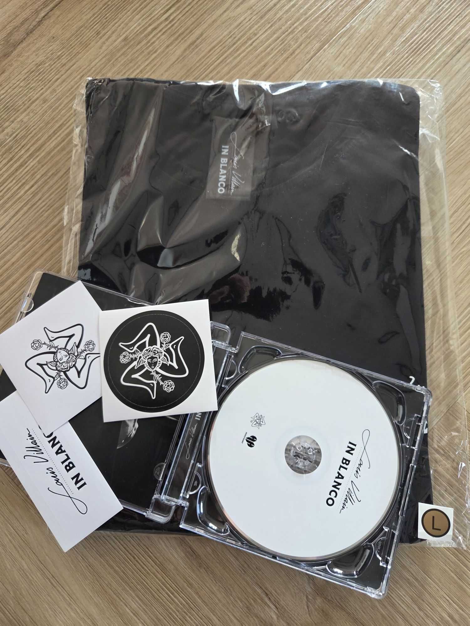 Louis Villain "In Blanco" + koszulka L + 3 wlepki - wersja preorder CD