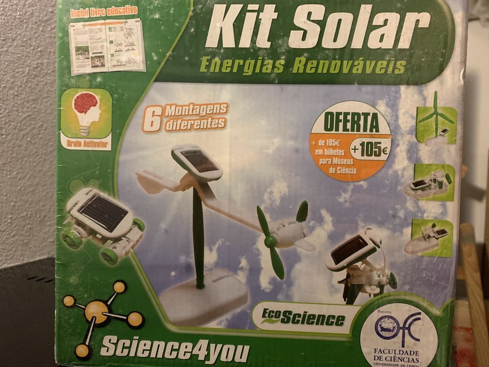Kit Solar Energias renováveis Science 4 You